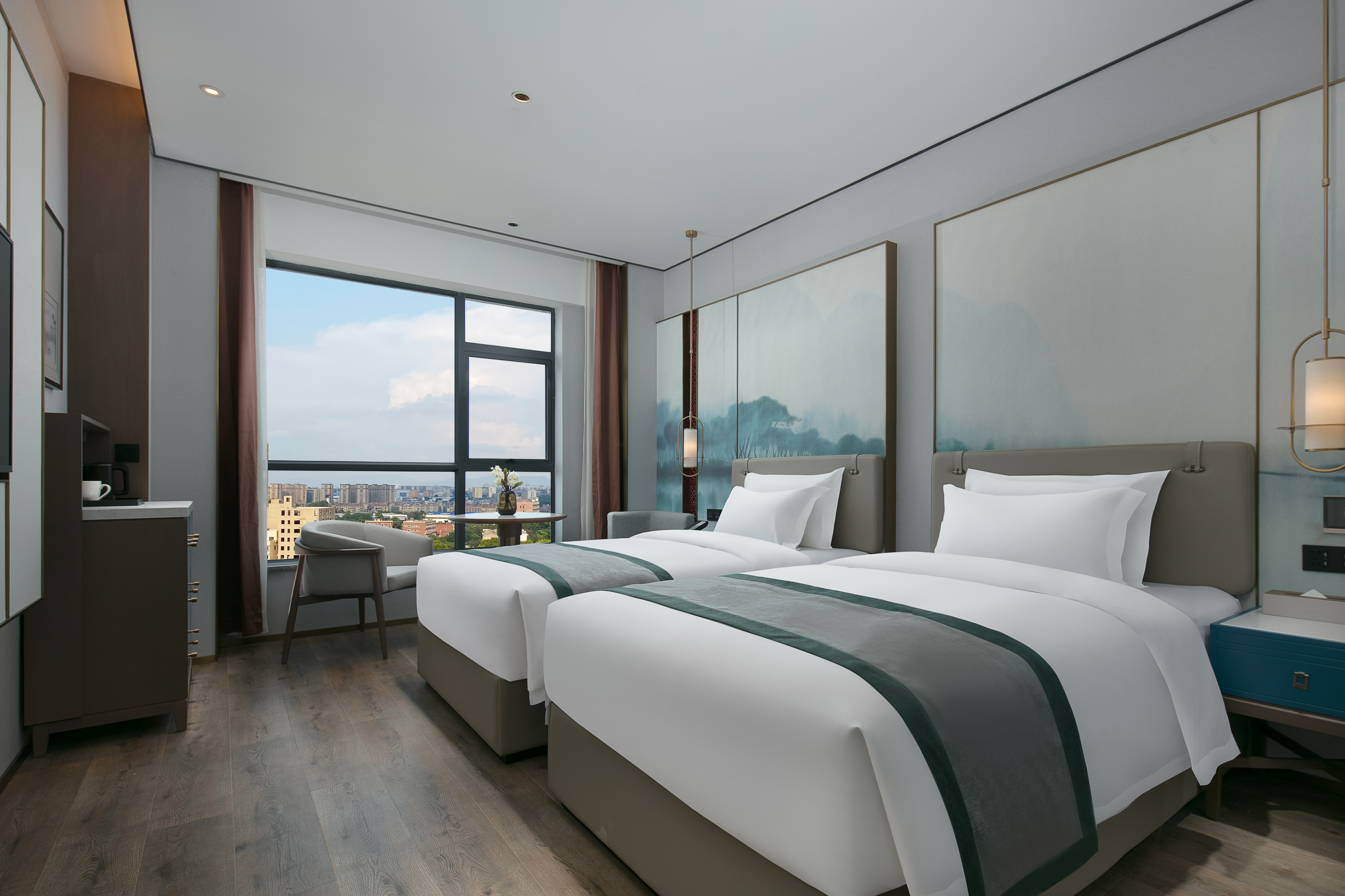 泰興標準雙床房