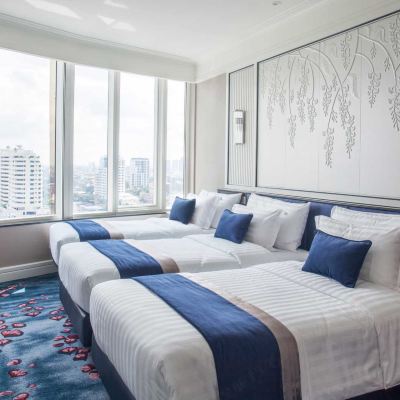 兩臥室家庭套房 曼谷素坤逸55號通羅中心點大飯店優惠