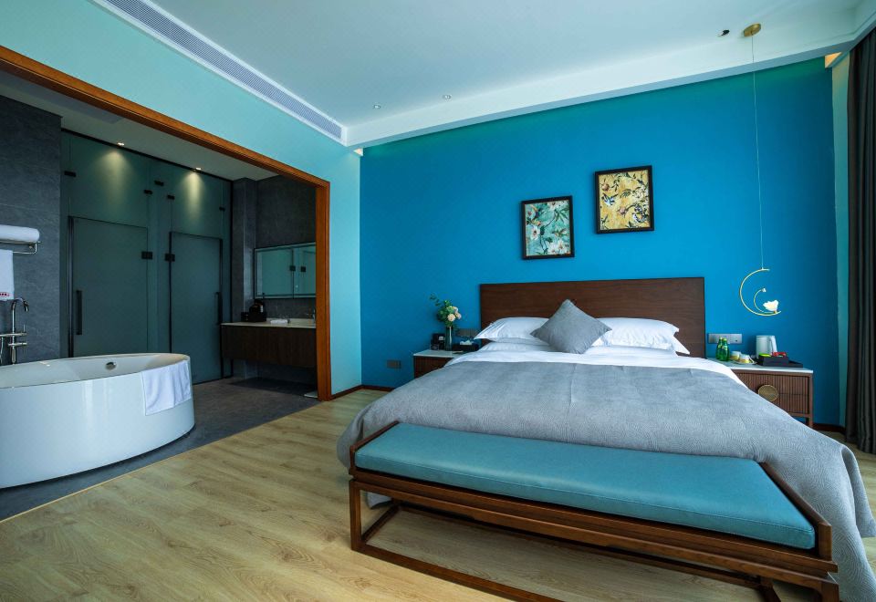 Zhongzhou Yueyin Fuxishan Huimeng Mountain ResidenceVilla Suite - Zhi Xian Residence