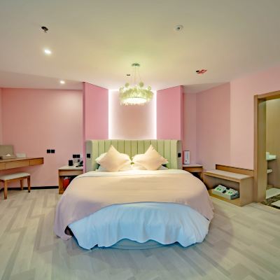 浪漫圓床房（智能語音） 阿勒泰金橋假日飯店優惠