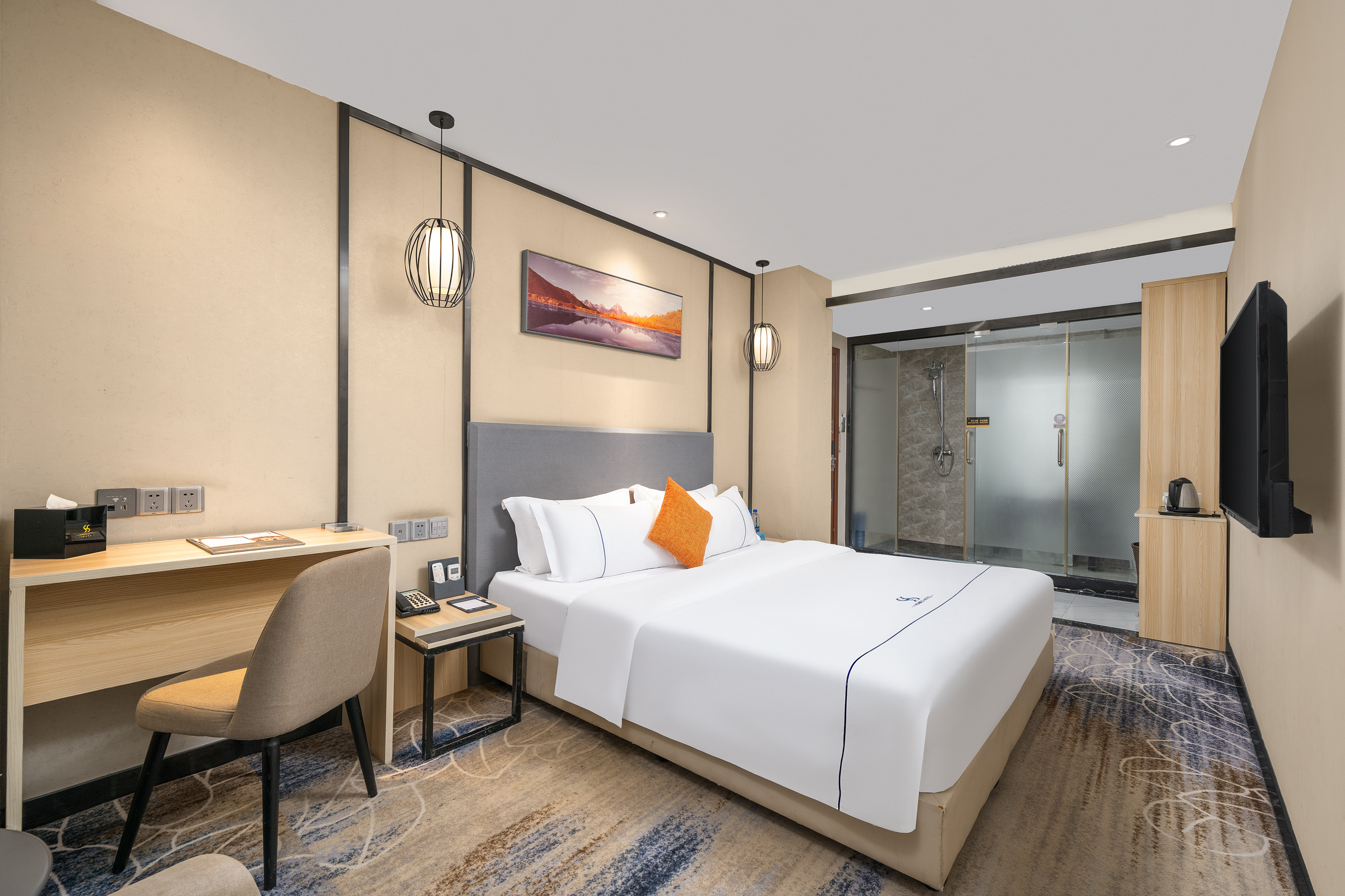 活力豪華大床房『零壓床墊+舒適睡眠』