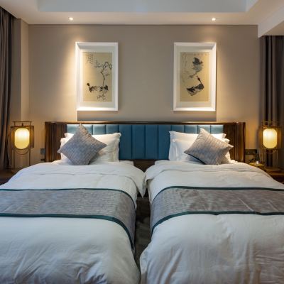 温泉泡池雙床房 台山倮泉塢温泉別墅優惠