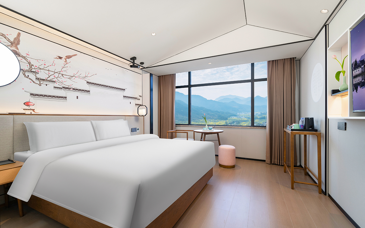 Fengyun Smart Double Bed Room (Air Purifier + Landscape Tea Set)