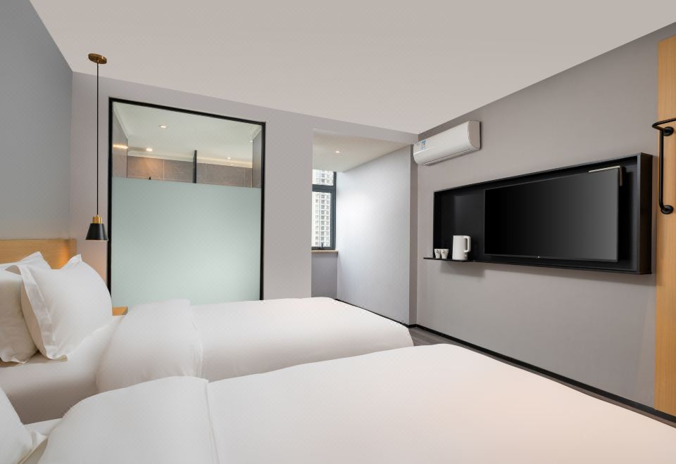 乐享双床房【零压床垫+电视投屏】