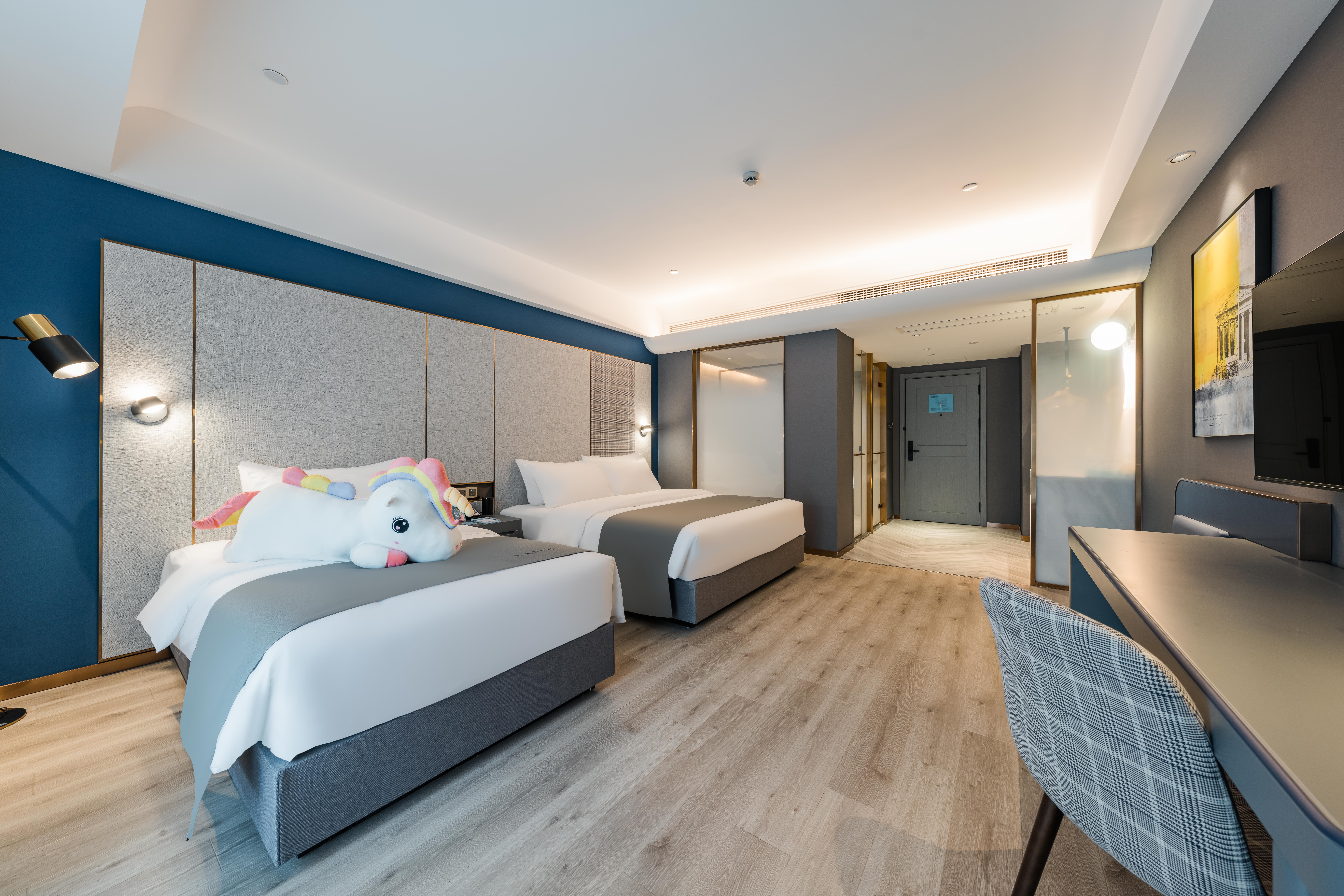 家庭亲子双床房（金可儿睡眠床垫+全屋智控+冰箱）