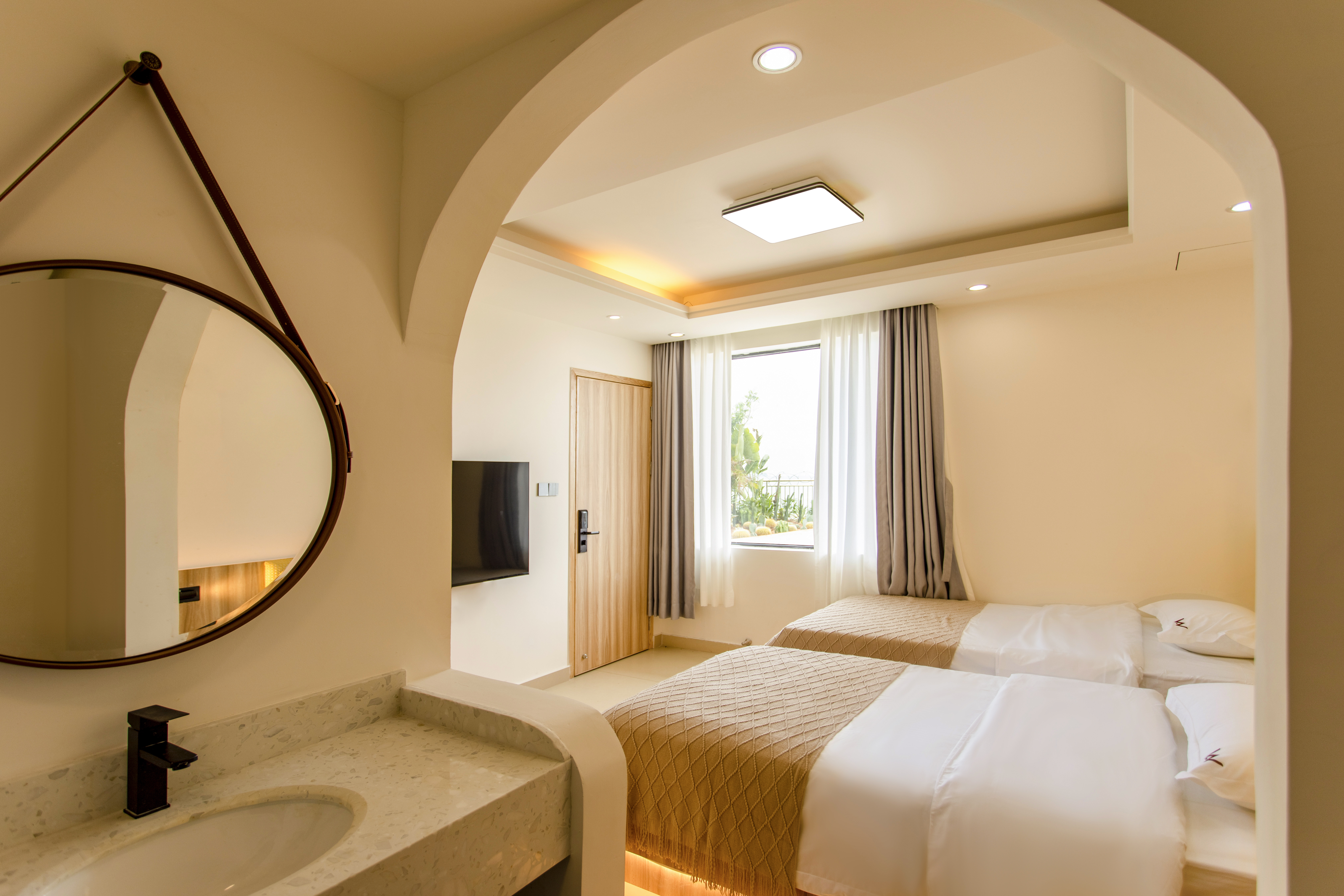 梨云·海景双床房