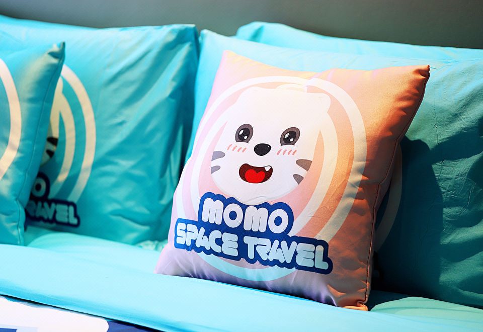 Wanda Realm WuhanMOMO Tiger Cub Family Theme Twin Room