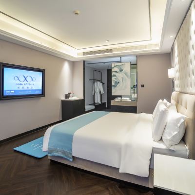 女神浪漫大床房-外窗+零壓記憶枕+智能投屏 希岸酒店（深圳福田上梅林地鐵站店）優惠