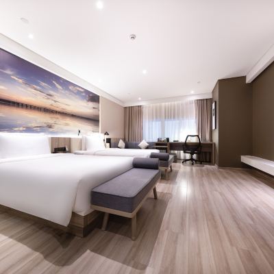 高級雙床房-人氣熱賣 深圳南山易車亞朵汽車概念酒店優惠