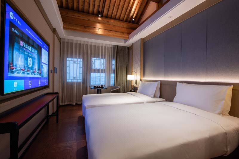 四合院-高級雙床房（全屋智能+百年歷史+古色古香）