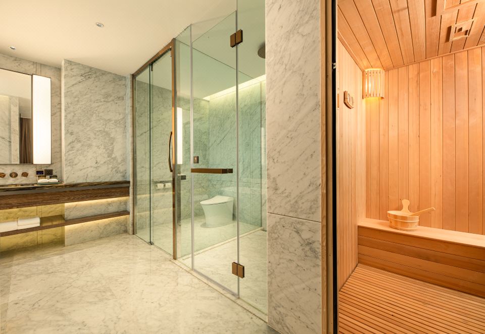 桃源豪華套房（獨立臥室+寬敞客廳+干蒸+雙衞+浴缸）