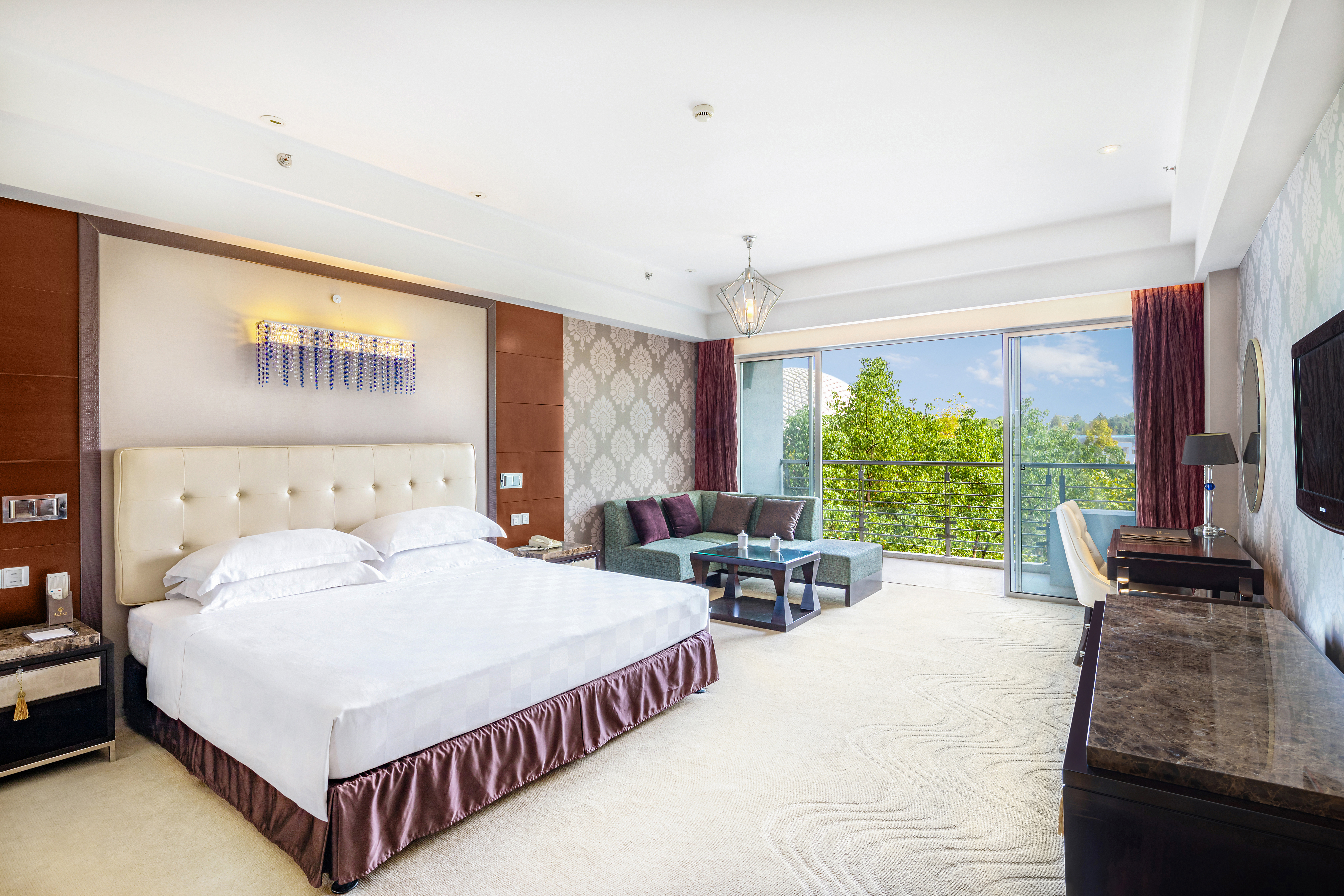 5号楼?园林大床房【落地窗+乾湿分离+舒适睡眠】