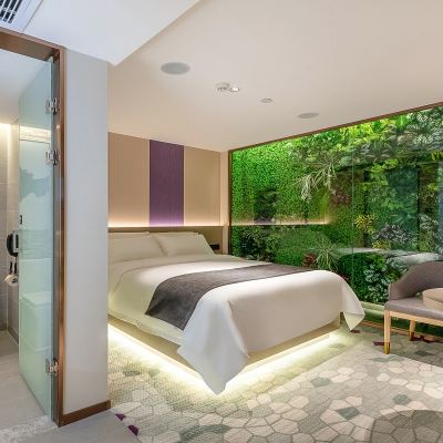 高級精品大床房（慕思床墊+淋浴音樂+空氣凈化器） 麗楓飯店（廣州火車站越秀國際會議中心店）優惠