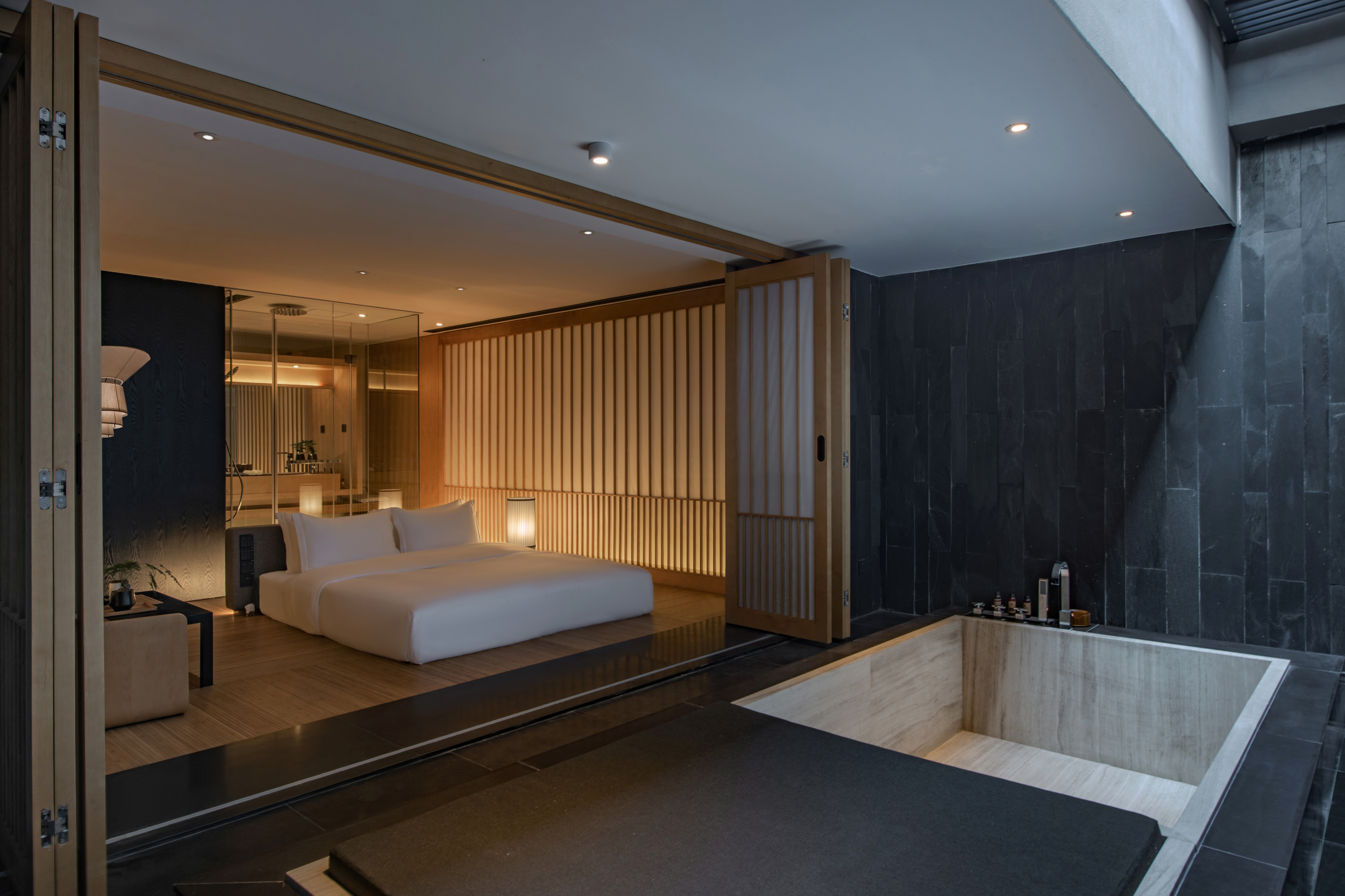 日式海景复式套房（金可儿床垫+汉斯格雅衞浴）