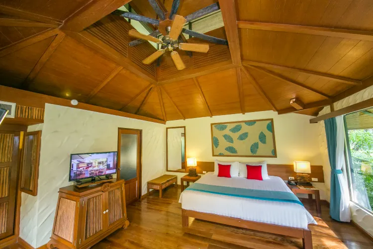 ห้องคาบาน่าดีลักซ์พรีเมียมวิวสวน - เตียงคิงไซส์
