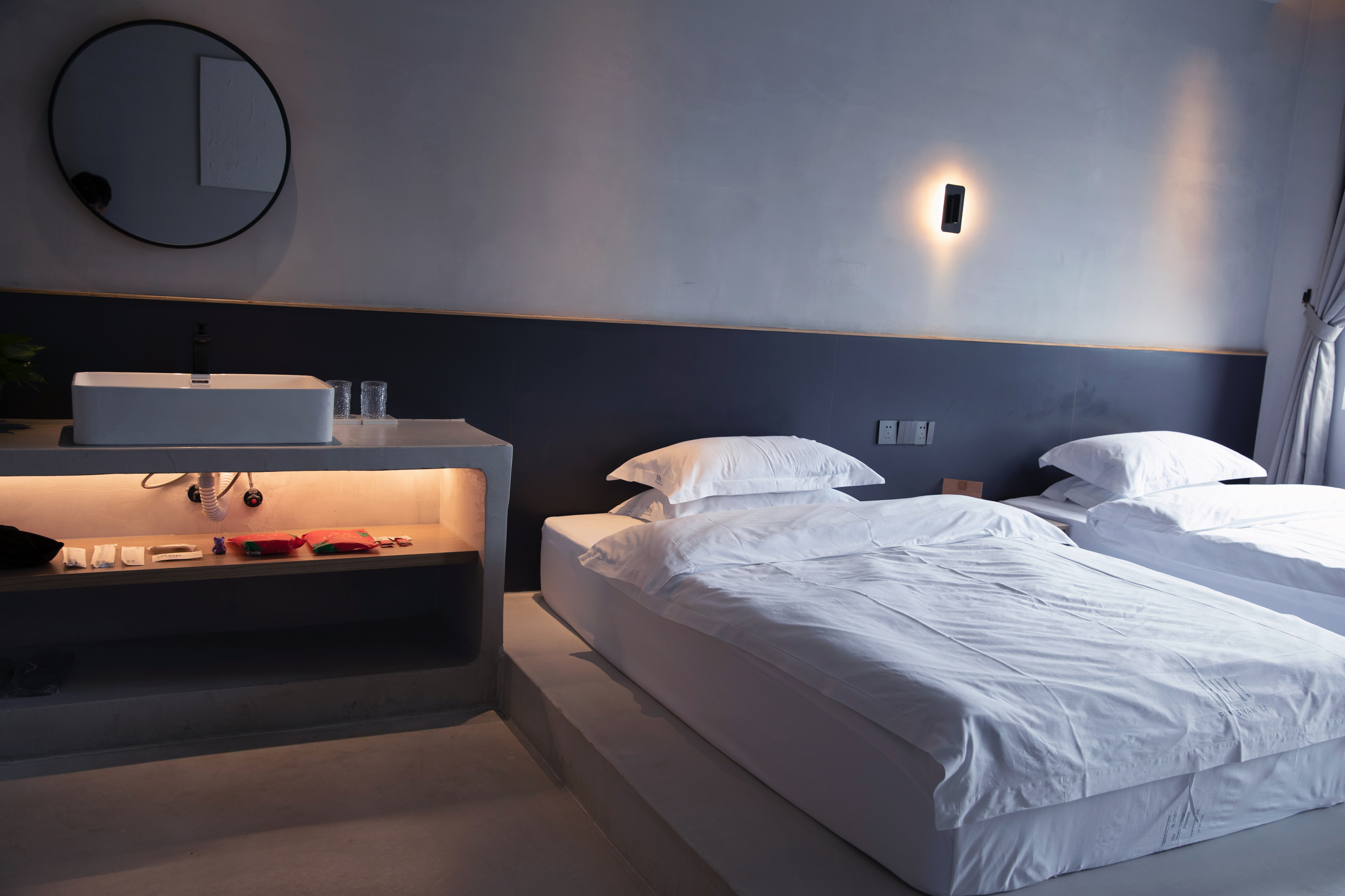 沐晨静谧双床房