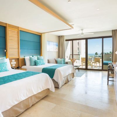 Junior Suite Partial Ocean View - Two Queen Beds Dreams Playa Mujeres Golf & Spa Resort Promo Code