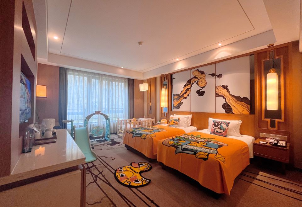 盼酷主題雙床房