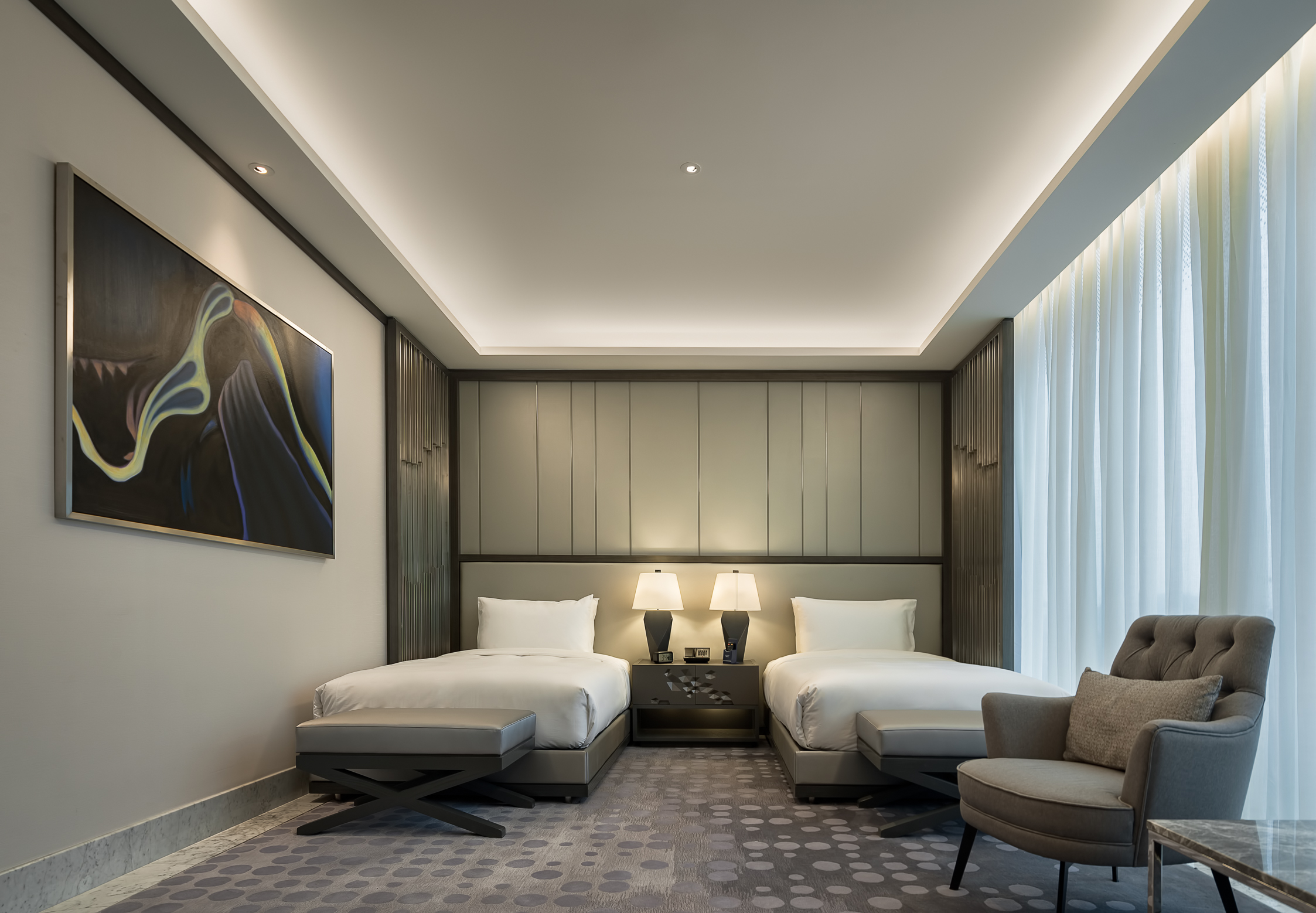 山景豪华双床房