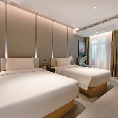 行政雙床房（小冰箱+手機投屏） 北京國貿潘家園亞朵飯店優惠