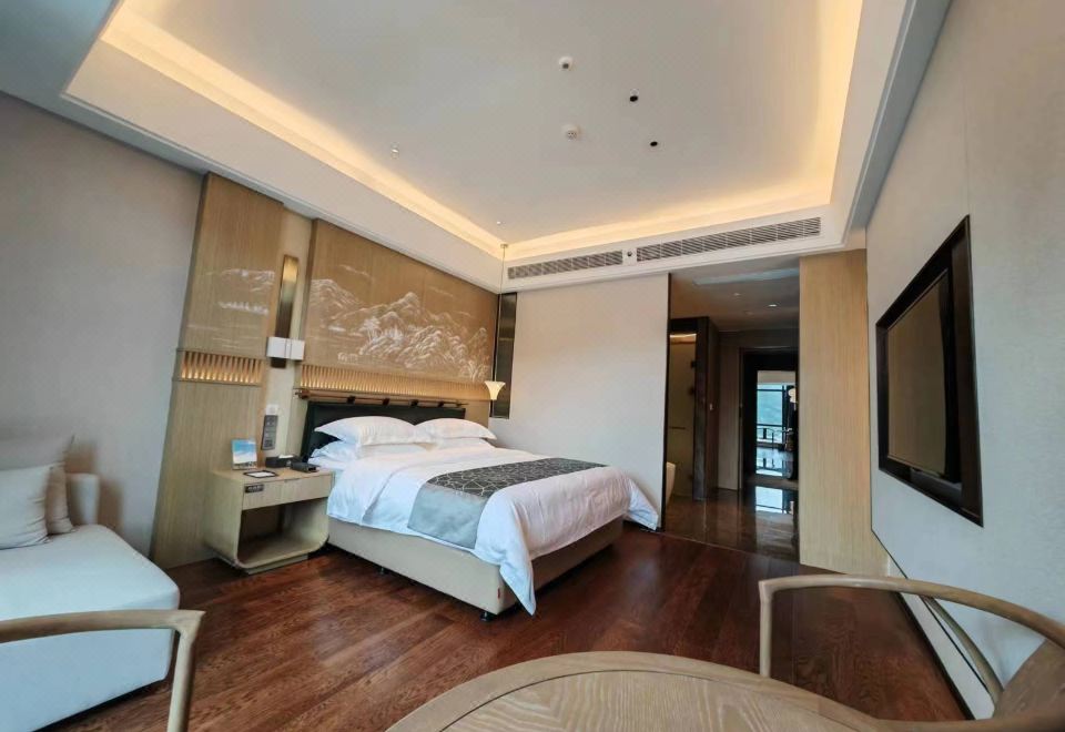 Sangang Wanshouyan CollegeDeluxe Queen Room