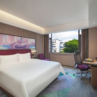 高級大床房 重慶觀音橋希爾頓歡朋飯店優惠