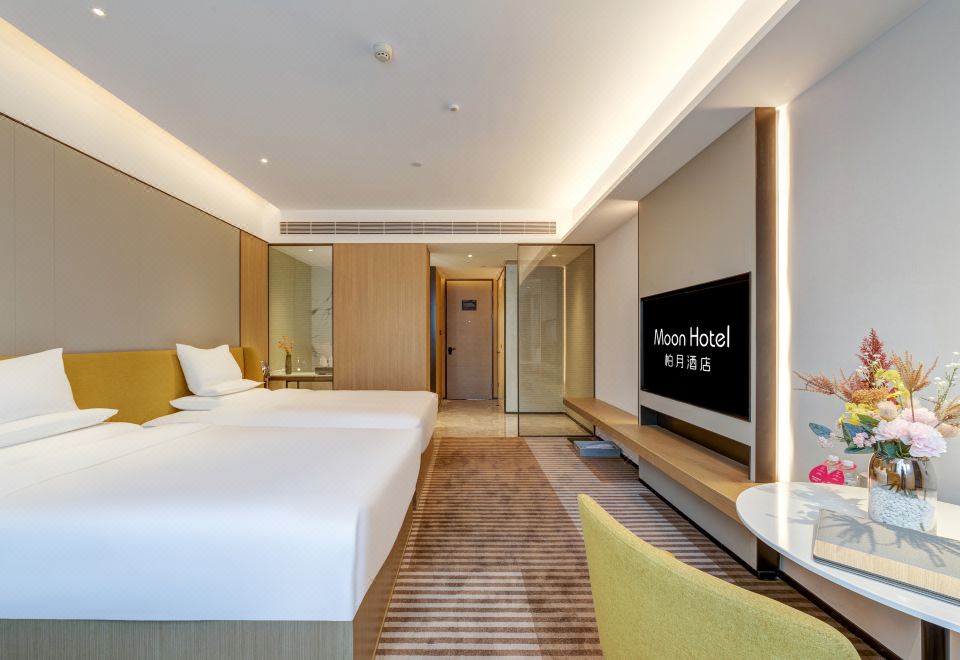 奢享零压双床房（梦百合零压床垫+智能客控+无痕投屏）