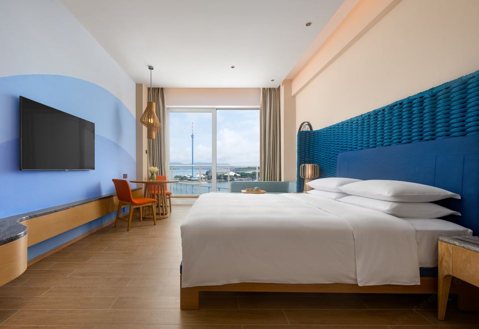 嘉賓軒豪華海景大床房