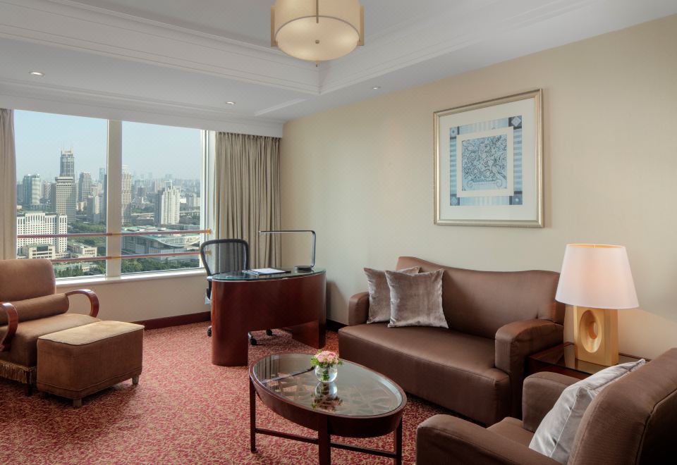 城景楼豪华套房大床