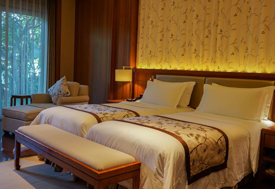 靜曦池畔雙床房