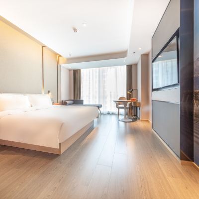 幾木大床房（深睡枕PRO+THANKYOU洗護沐+小冰箱） 昆明政務中心春融街亞朵飯店優惠