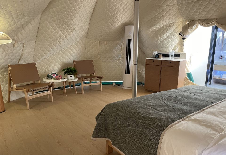 Lotus Tent Double Bed Room