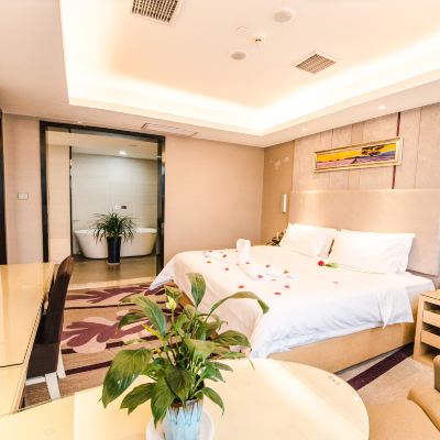 豪華套房（慕斯床墊+智能客控+高空城景） 麗楓飯店（宜昌火車東站店）優惠