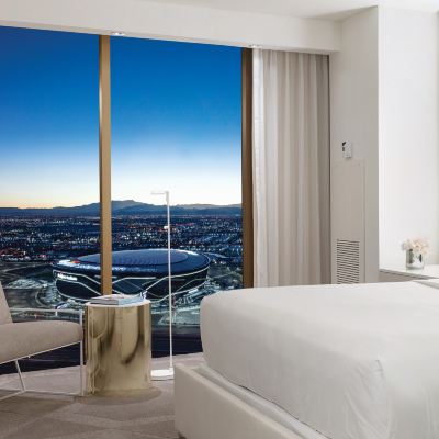 W逃離現實體育場景觀特大床套房 拉斯維加斯德拉諾酒店優惠