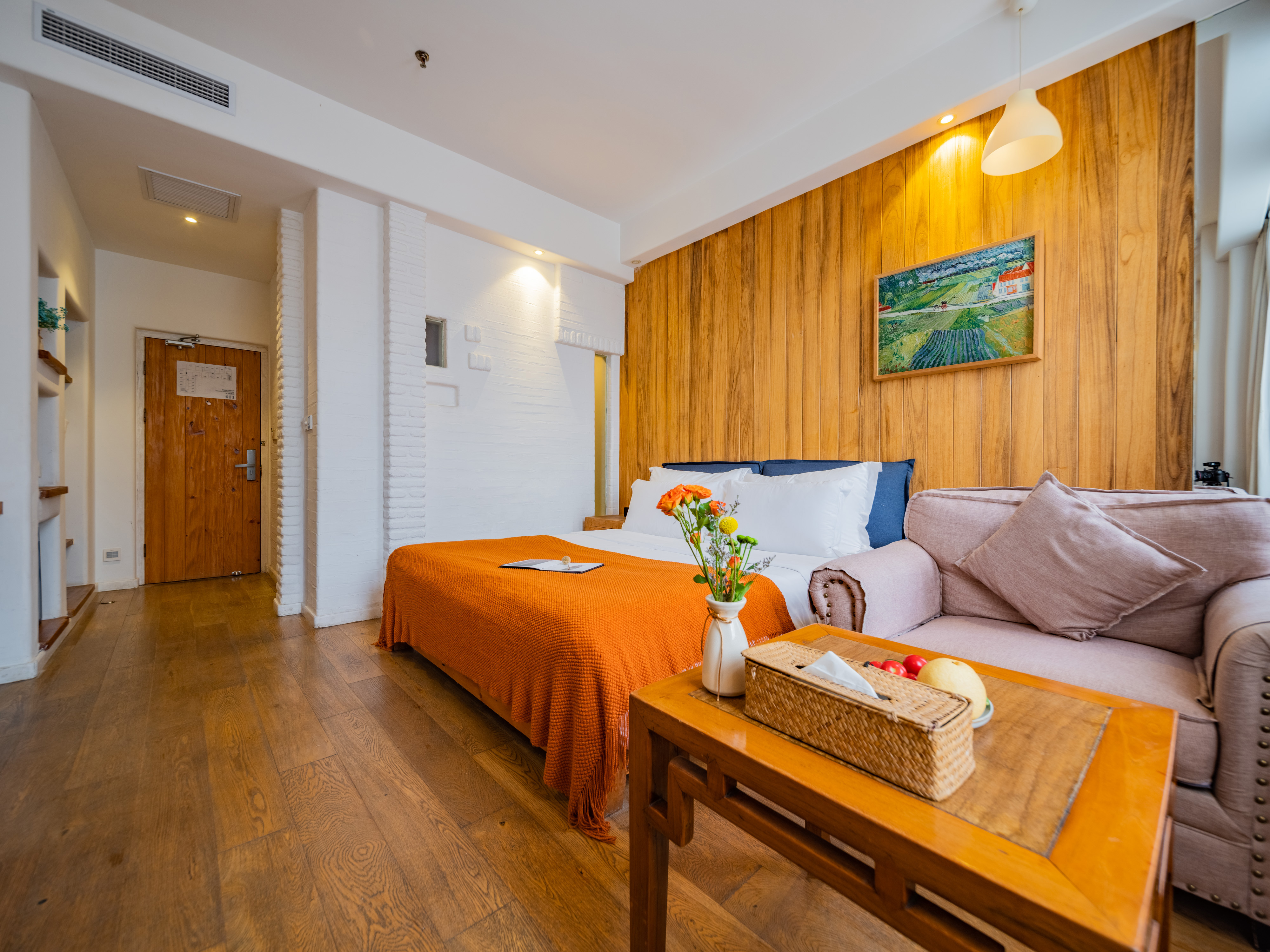 晴光满室?Plush零压大床房【min冰箱+乾湿分离】