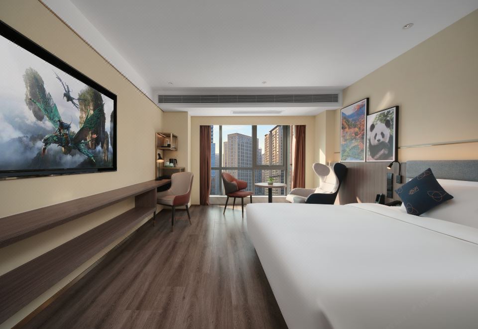 观景大床房（65寸可投屏+小冰箱＋加热毛巾杆）