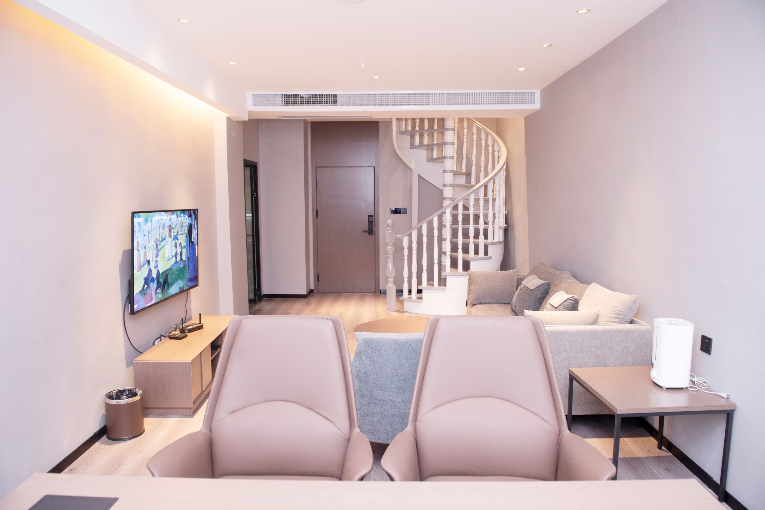 江景跃层大床房（智能加湿器+品质床品+乾湿分离）