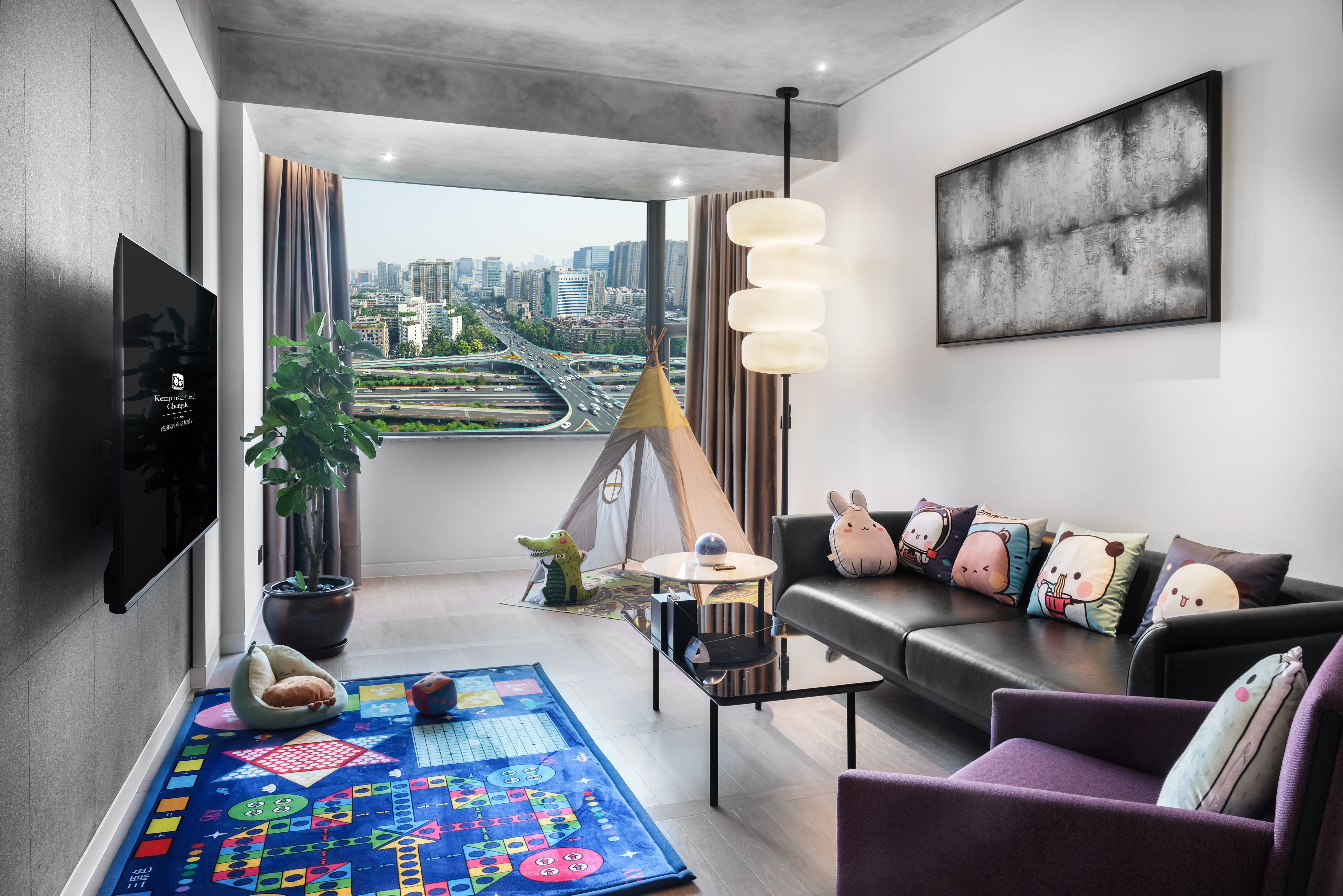 大熊貓主題親子套房