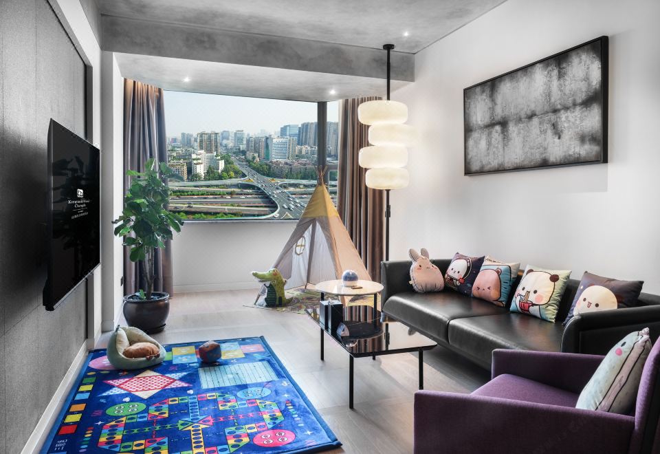 大熊猫主题亲子套房