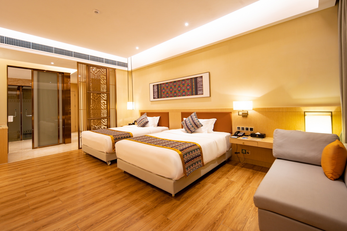 酒店B栋温泉双人房I独立泡池