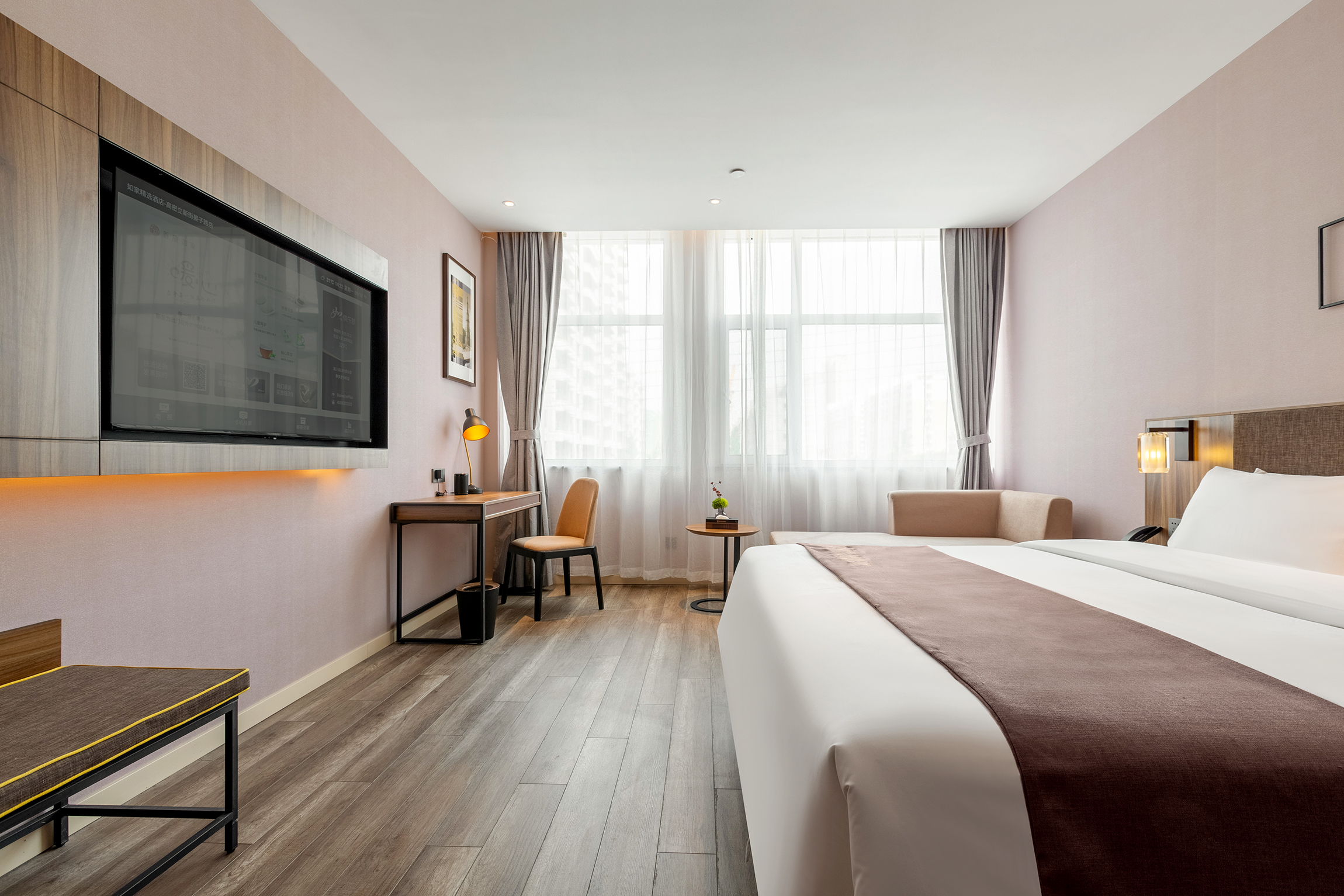 安心睡安睡大床房（暖气开放）