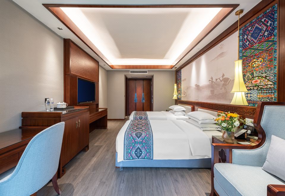 園林豪華地暖雙人間