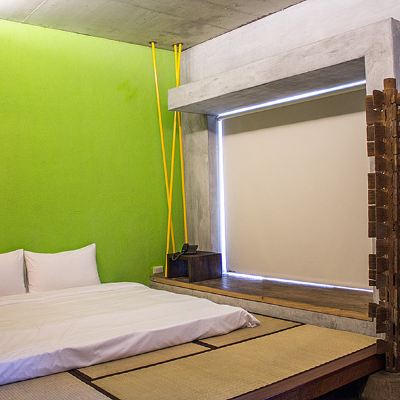 日式極簡雙人房 宜蘭有朋會館優惠