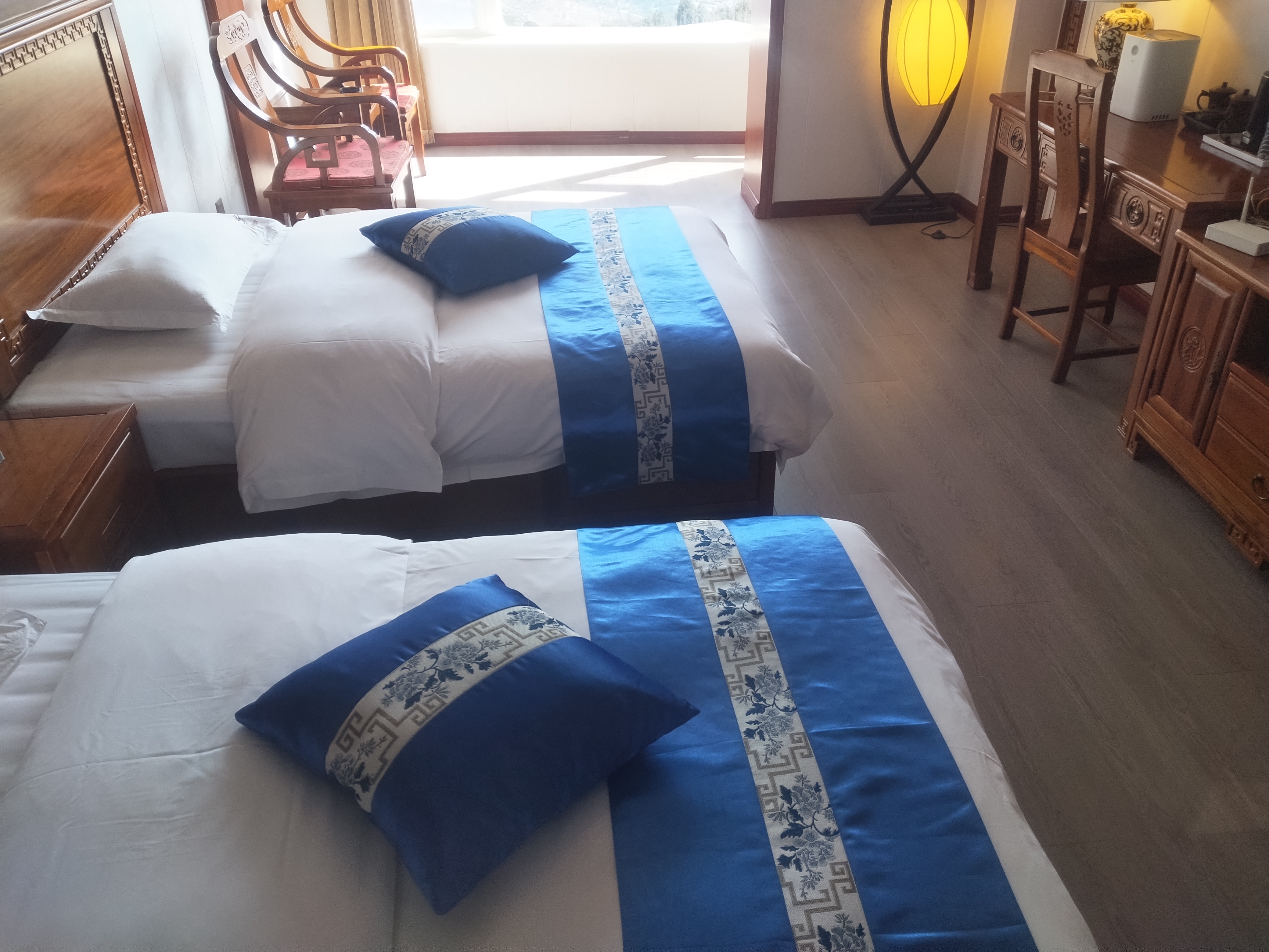 神韵雪山景高级双人房（空调+供氧）