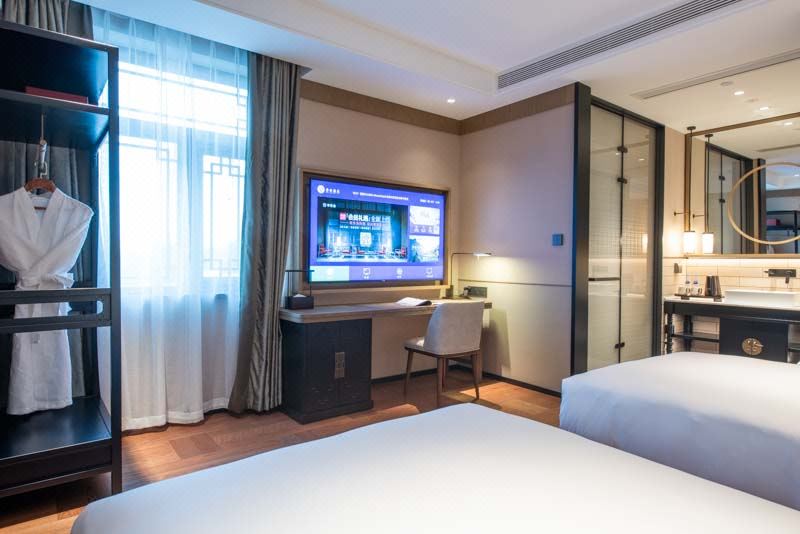 心悅高級雙床房（全屋智能+無線投屏+金可兒床墊）