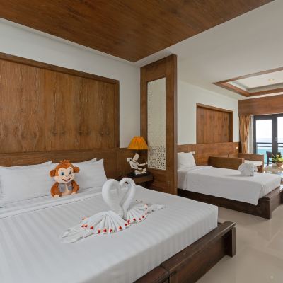 Family Deluxe Room with  Ocean View