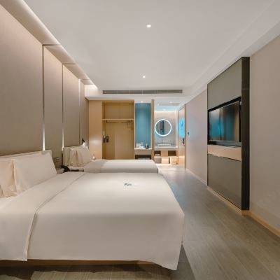 幾木家庭房（深睡枕pro+小冰箱+手機投屏） 北京國貿潘家園亞朵飯店優惠