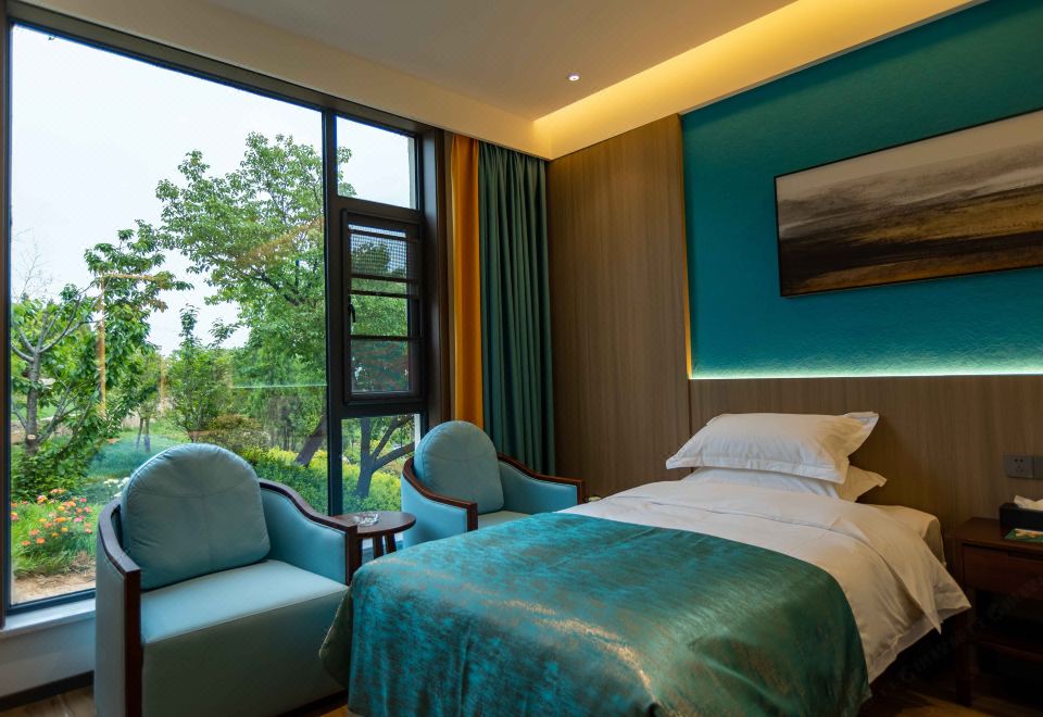 Zhongzhou Yueyin Fuxishan Huimeng Mountain Residence2-bed Room With Mountain View