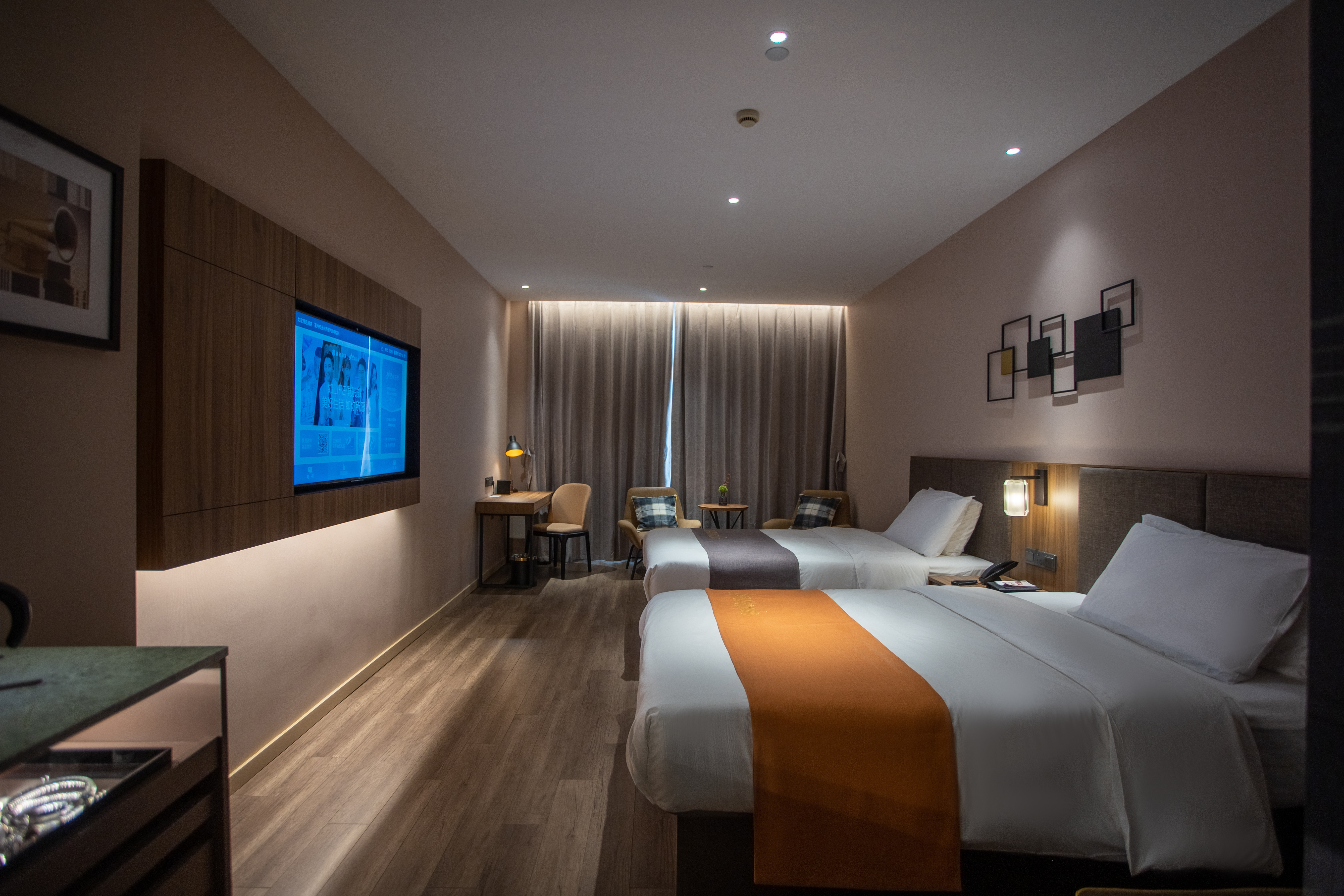 高级双床房（梦百合零压床品）