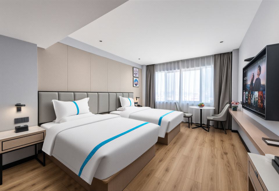 格菲双床房（乳胶床垫+深睡记忆枕+亲肤布草）